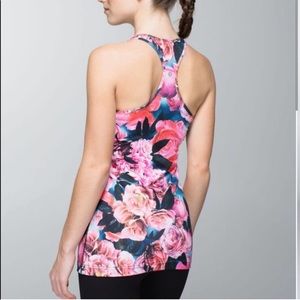 Flowery Lululemon tank